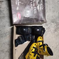 Pattini in linea Roces+protezioni