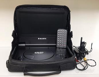 Lettore DVD/MPEG4 portatile "Majestic" DVX 319D + 