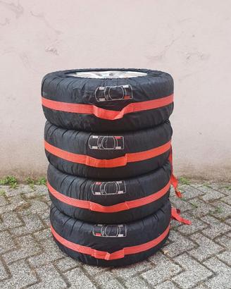 4 cerchi in lega da 16 MSW Hyundai/Kia/Mazda +TPMS