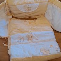 Paracolpi e trapunta per lettino