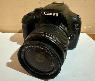 Fotocamera Reflex Canon 1100D + Ef-s 18-55 IS