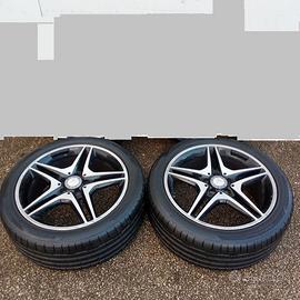 N. 2 CERCHI IN LEGA MERCEDES AMG r.18”
