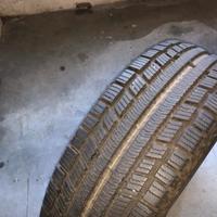 4 gomme ricoperti usati solo  una stagione