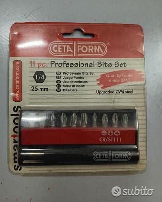 SET INSERTI AVVITATORE CETAFORM ALTA QUALITÀ