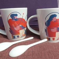 2 tazze Ciobar Abbraccio Avvolgente