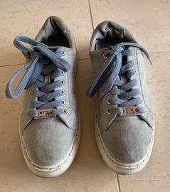 Scarpe Ralph Lauren in pelle camoscio
