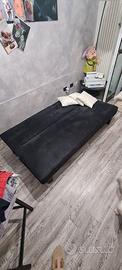 divano letto colore nero