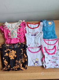 Set estate bambina 3 anni 98 cm