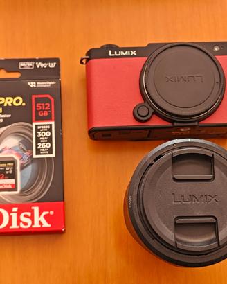Panasonic Lumix S9 + Lumix 20-60mm + SD 512gb