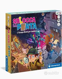 Clementoni-Sblocca la Porta, Gioco da Tavolo NUOVO