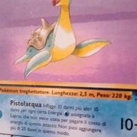 Carta Pokémon Rara Vintage Lapras non Holo