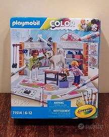 PLAYMOBIL - Color - 71514 - Dog Beauty Center