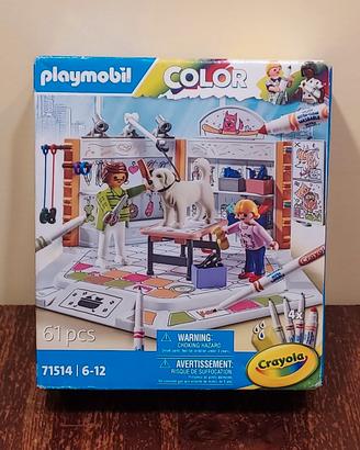 PLAYMOBIL - Color - 71514 - Dog Beauty Center