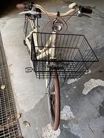 Bicicletta da donna 21 rapporti beige