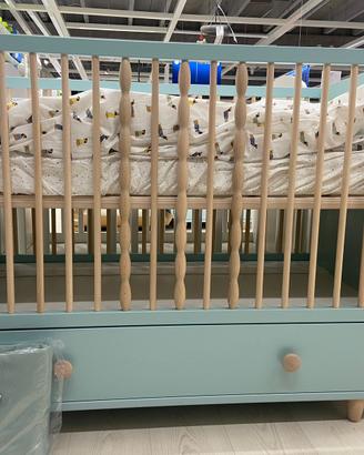 Lettino neonato - MYLLRA IKEA TURCHESE