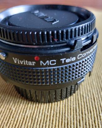 Vivitar duplicatore di focale attacco Minolta 