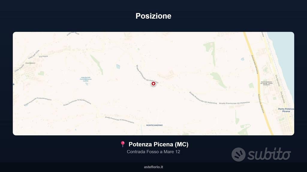 Appartamento – Potenza Picena, Contrada Palazzo Rosso, Montecoriolano - Vista 4