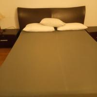 letto matrimoniale in vero cuoio 