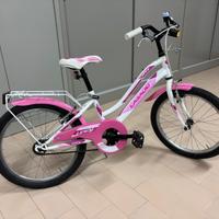 Bici da bambina Casadei Lincy 20” Bianco rosa.