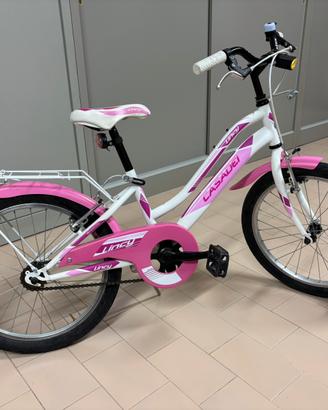 Bici da bambina Casadei Lincy 20” Bianco rosa.