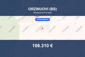 Immobile in asta di 177 m² con box auto a Orzinuov