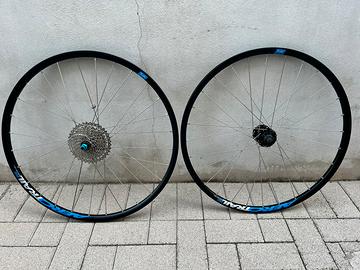 Coppia cerchi MTB 27.5”+pacco pignoni shimano
