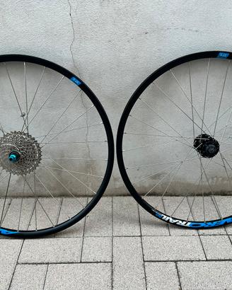 Coppia cerchi MTB 27.5”+pacco pignoni shimano