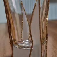 Set di 6 bicchieri per liquore dorati - Nuovo