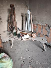 gramadora attrezzo epoca antico impastare il pane