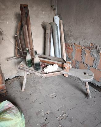 gramadora attrezzo epoca antico impastare il pane