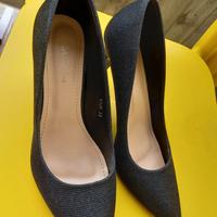 Scarpe nere numero 39 tacco cm 7
