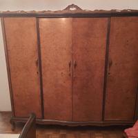 Camera da letto completa vintage per shabby chic