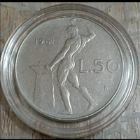 Italia – 50 Lire – 1961 – SPL++