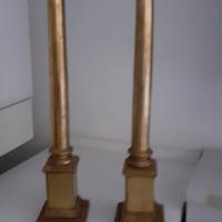 Lampada e colonne d'arredo