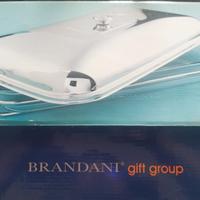 Pirofila + coperchio Brandani acciaio inox 46x24cm