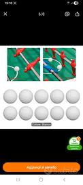 palline calcio balilla