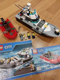 Lego City 60129 - Police Patrol Boat NUOVO