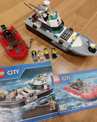 Lego City 60129 - Police Patrol Boat NUOVO