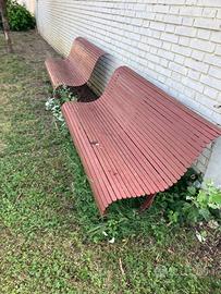 Panchine in ferro battuto 1923