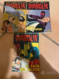 Diabolik Anni XVI - XVII - XIV