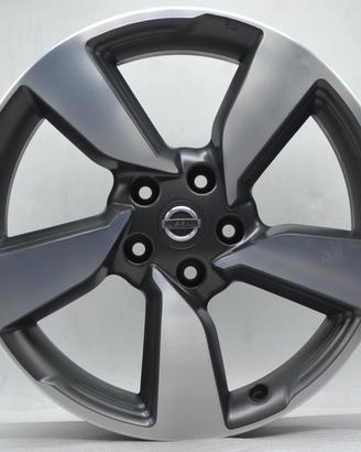 4 Cerchi da 18' in Lega - Nissan - Qashqai Tekna 5