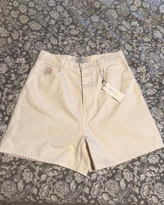 Pantaloncini AMI Paris logo-patch