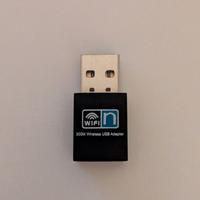 Adattatore Wi-Fi USB Mini - 300 Mbps Wireless N
