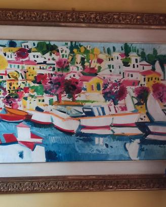 quadro olio su tela Faccincani Athos 