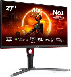 AOC Q27G3XMN 27" Mini-LED QHD 180Hz HDR 1000
