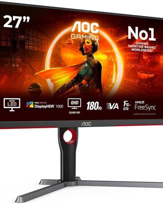 AOC Q27G3XMN 27" Mini-LED QHD 180Hz HDR 1000