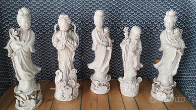 Giappone, statue porcellana antica