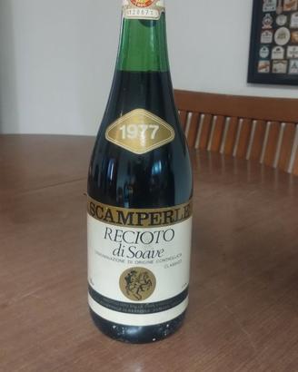 Bottiglie di Recioto del 1977