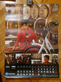 Calendario piaggio indonesia 1983