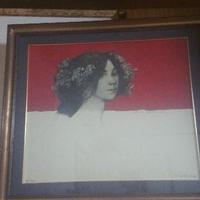 Serigrafia originale di de stefano